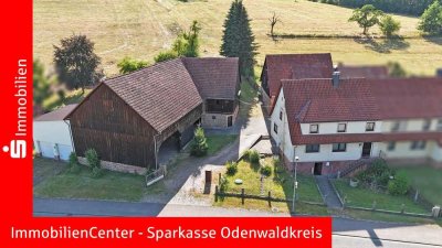 Optimal für Tierhalter - ehem. Bauernhof mit 2,44 ha Grünland direkt an der Scheune