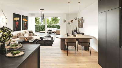 Wohlfühlwohnen Tag und Nacht: 4 Zimmer plus Terrasse und schönem Garten nahe Stadtwald in Köln-West