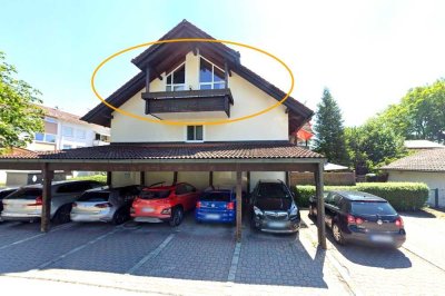 GEMÜTLICHES NEST UNTERM DACH - CHARMANTE 2-Zi.-WHG.