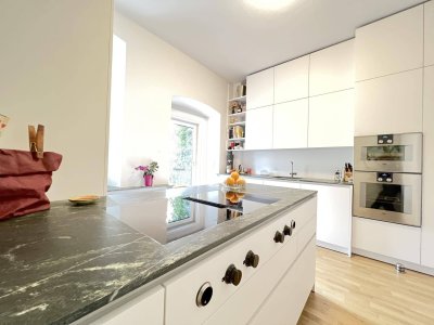 Wohnen mit Altbauflair - Sanierte Altbauwohnung in Saggen