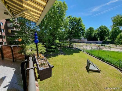 Nahe Sprödentalplatz! Bequem & großzügig leben auf 3,5Zi/114qm, Sonnenbalkon + TG, grün eingebettet
