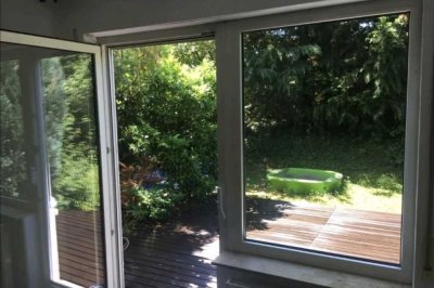 Provisionsfreie!! Charmante 3,5-Zi EG Wohnung mit drei Terrassen/ Garten und 106 m2 Wohnkomfort