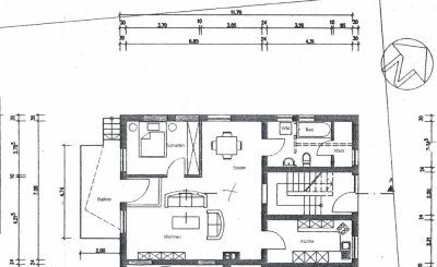 Gut geschnittene 2-Zimmer-Wohnung mit Balkon in Aschaffenburg Obernau