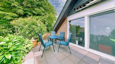 Nähe Mathias-Spital! Penthouse-Flair über zwei Ebenen