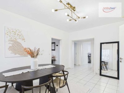 Vermietete 3,5-Zimmer-Wohnung. Super Schnitte mit hellen Zimmern.