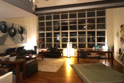 Loft-Wohnung mit Emsblick - Großzügiges Loft mit gehobener Ausstattung