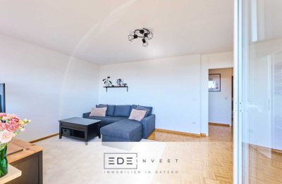Attraktive 2-Zimmer-Wohnung mit großzügigem Balkon und herrlichem Weitblick