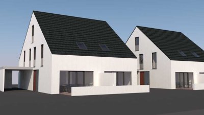 Moderne Doppelhaushälfte mit traumhaftem Süd-West-Garten