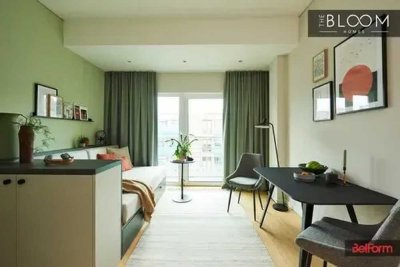 "The Bloom Homes" - moderne vollmöblierte 1-Zi. Apartments an der Spree - Möbliertes Wohnen auf Zeit