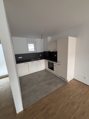 3 Zimmer Neubau Wohnung 86qm mit großer Terasse in Leopoldshafen