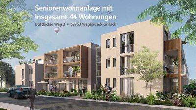 Jetzt Informieren! Hochwertige 3-Zimmer-Neubauwohnung im Betreuten-Wohnen