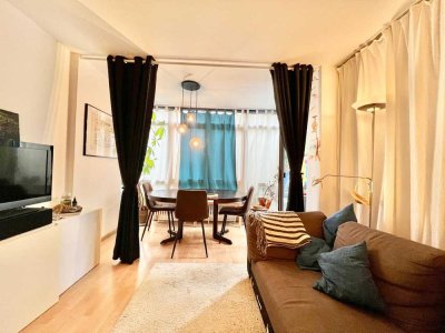 Schöne 2-Zimmer-Wohnung in Elbnähe  mit Terrasse und Tiefgaragenstellplatz