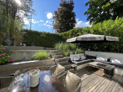 Exklusive Maisonettewohnung mit Gartenidylle in Bestlage von München-Solln