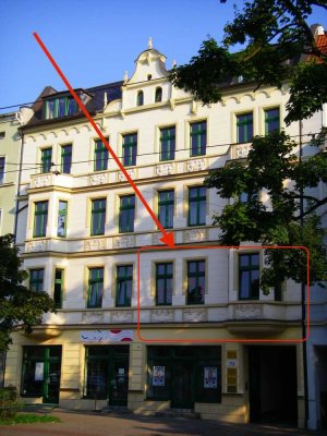 SELTEN SCHÖNE LUXUS 3-Zi 83m2 GRÜNDERZEIT-WHG 1.OG LIFT PARKETT 5x1,5m BALKON ZENTRAL