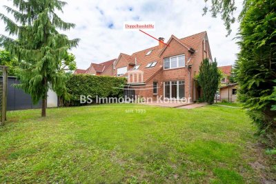 *RESERVIERT* Larrelt! Doppelhaushälfte mit Terrasse, PKW-Einstellplatz, Gartenanlage in ruhiger Sach