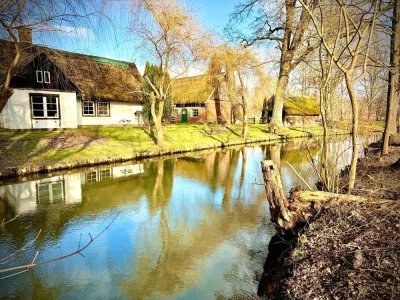 Exklusives Wassergrundstück im Spreewald direkt am Hauptfließ