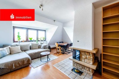 Hattersheim: Attraktive & bezugsfreie 2-Zimmerwohnung mit Dachterrasse & TG-Stellplatz