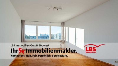 KN-Paradies: 1-Zi.-Appartement im 3.OG mit Aufzug und abgeschlossener Garage - bezugsfrei