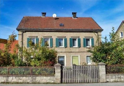 PREISSENKUNG! Charmantes Sandsteinhaus mit Nebengebäuden, Garagen und Garten, ca. 600m² Wohn- u. N