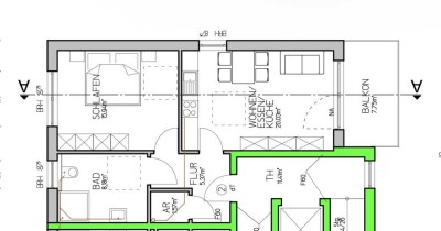 Erstbezug: 2-Zimmer Wohnung nur mit WBS Schein