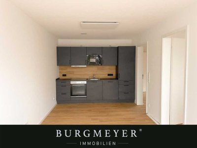 RHEINE: moderne Neubau-3-Zimmer-Mietwohnung mit sonnigem Balkon und Wohlfühlambiente