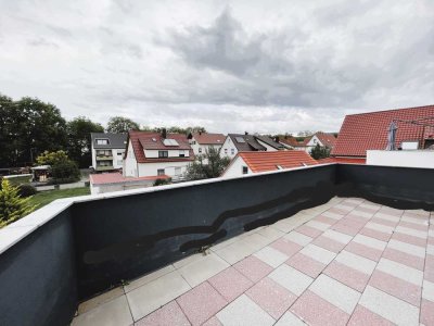 2,5-Zimmer-Maisonette-Wohnung mit schöner Dachterrasse