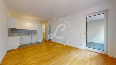 Neubau Erstbezug: Geschmackvolle 2-Zi.-Wohnung mit Einbauküche & Balkon