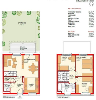 4-Zimmer-Maisonette-Wohnung in Leibnitz, Kaindorf an der Sulm