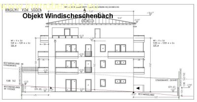 Neubau-Erstbezug / 4-Zi-Whg mit 101 m² WFL / große EG-Wohnungt  mit 2 Balkonen / Beste Bauqualitä -