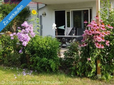 Traumhafte 3-ZW mit großem Garten, Sauna  Carport in Büchenbach