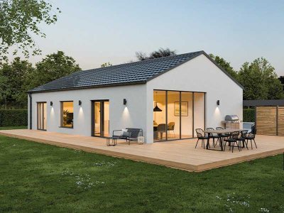 Bungalow - Wohnen auf einer Ebene!