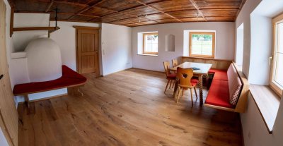 Martinsplatz Ehrwald, Erstbezug nach Bauernhaus-Sanierung