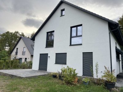 Super-Energiesparhaus mit großem Garten in traumhafter Lage mit zwei Büros, Wärmepumpe, PV und Akku