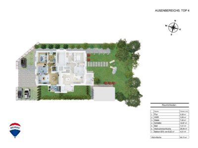 Moderne Eigentumswohnung (DG Rechts) in Leer, Ostfriesland * Effizienzklasse A+ * KW40 *Fahrstuhl *