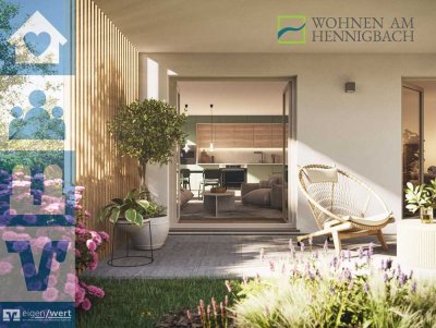 Moderne 2-Zi.-Neubauwohnung mit sonniger Terrasse