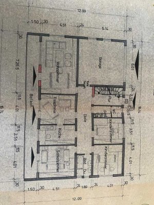 5-Zimmer-EG-Wohnung mit Blick über Hettingen