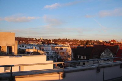 Tolle Attikawohnung mit Blick über Konstanz