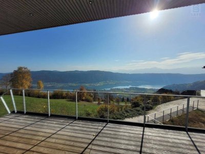 Außergewöhnliches Wohnhaus mit traumhaftem Panorama- und Seeblick auf den Ossiacher See!
