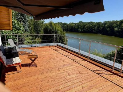 Wohnen am Wasser - Einfamilienhaus mit direktem Seezugang