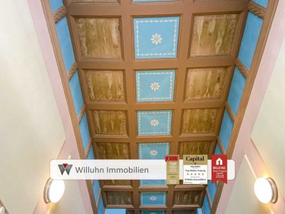 Attraktive 4-Zimmer-Wohnung | Fußbodenheizung | Südbalkon | Denkmalgeschütztes Gründerzeithaus