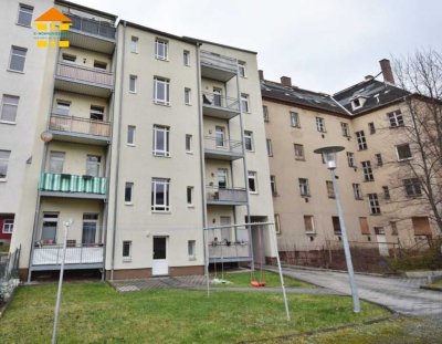 TOP Kapitalanlage: vermietete 2-Raum-Wohnung mit Balkon & Stellplatz!