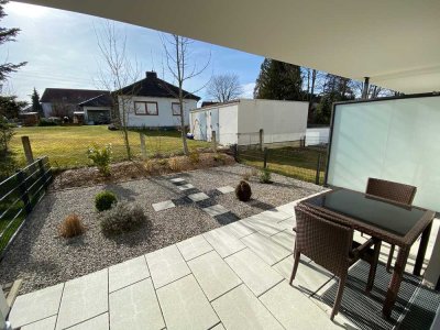 BESICHTIGUNG 19.08. 17 UHR! Moderne 2 ZKB Gartenwohnung inkl. EBK in Mering - Bahnhofsnähe