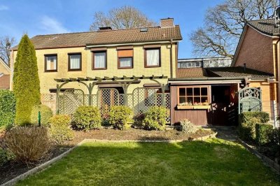 Gepfl. Doppelhaushälfte in ruhiger Lage mit Garage + jungem Dach