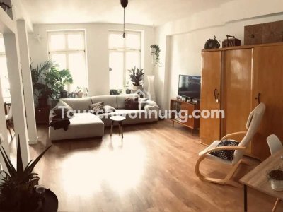 Tauschwohnung: Helle Wohnung im Waldstraßeviertel - schöne große Wohnküche
