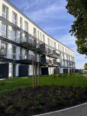 Möbilierte 1 Zi. Neubauwohnung, nähe Uniklinik Augsburg, 30 q/m2 inkl. TG-Stellplatz
