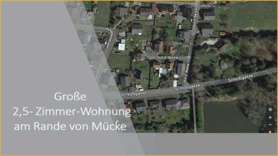 Große 2,5 Zimmer Wohnung am Rande von Mücke