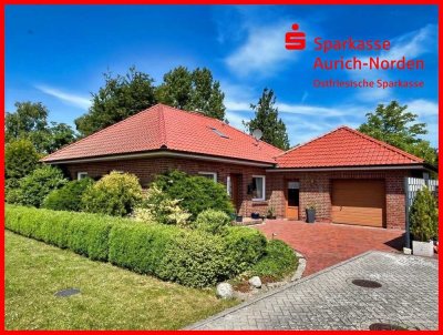 Ebenerdiger Bungalow in ruhiger Siedlungslage von Wirdum!
