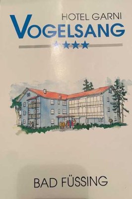 1-Zimmer  Apartment im Hotel Garni Vogelsang in Bad Füssing