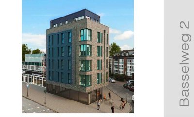 Wunderschöner Ausblick über Hamburg 1,5-Zimmer-Penthouse-Wohnung mit geh. Innenausstattung