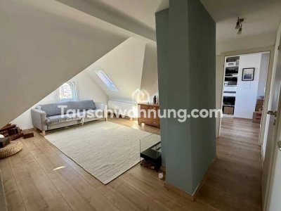 Tauschwohnung: Charmante Dachgeschosswohnung mit kl. Balkon in Bahnhofsnähe